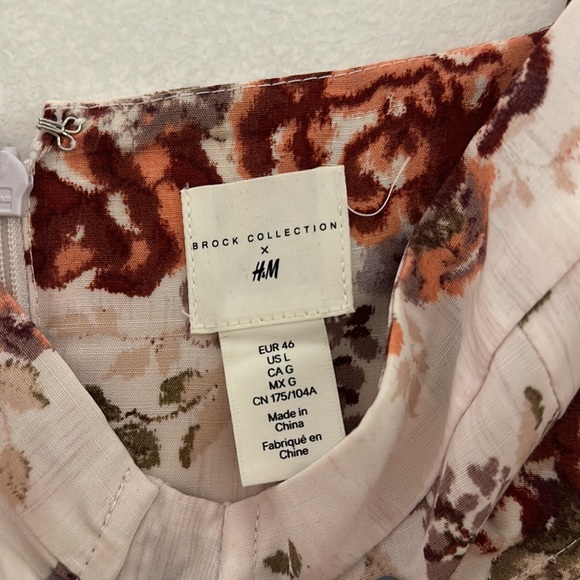 Brock Collection x H&M sold out collection mini dress. Size L. Worn once. - Picture 3 of 3